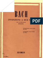 Bach Suonate A 2voci