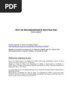 BREF Test Memorie Functii Executive | PDF | Troubles neurologiques ...
