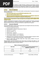 ROCK Fill Specifiation & Standards