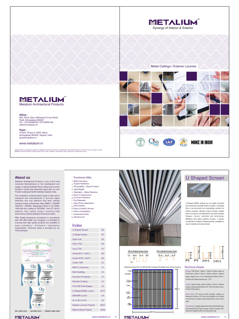 Metalium Brochure New 2023 - 1 | PDF