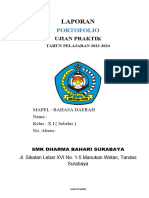 Portofolio Bahasa Daerah Kelas Xi