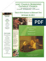 September 18, 2011 Bulletin