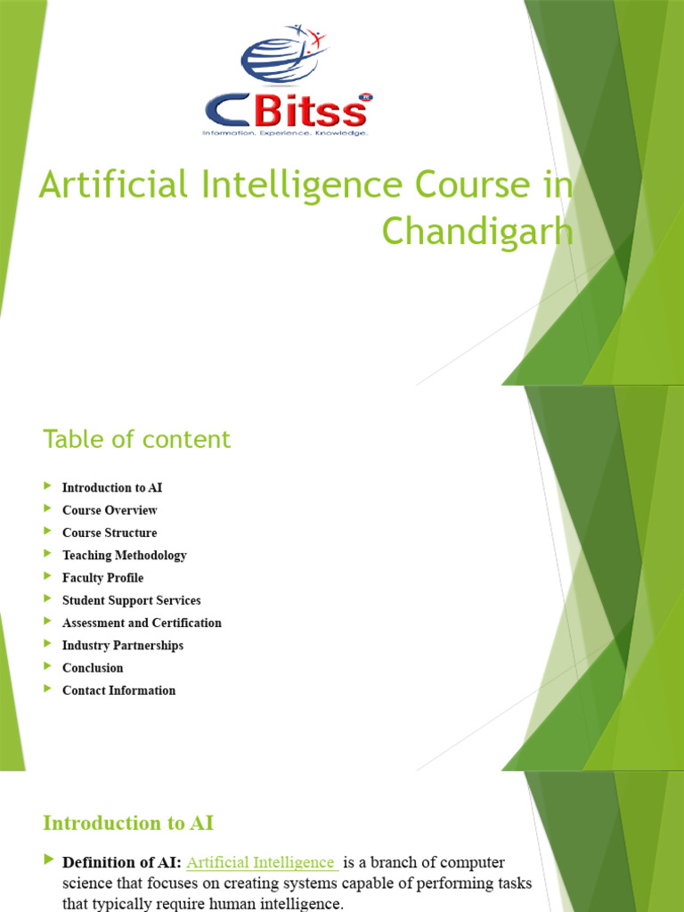 Ai Intelligence Course Online
