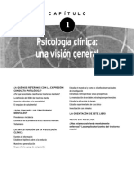 Psicologia Clinica Vision General. Psicología Clínica (Butcher)