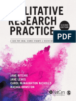 Jane Beaglehole Ritchie - Jane Lewis - Carol McNaughton Nicholls - Rachel Ormston - Qualitative Research Practice - A Guide For Social Science Students and Researchers-Sage Publications LTD (2013)