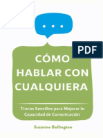 Cómo Hablar Con Cualquiera - Suzanne Ballington