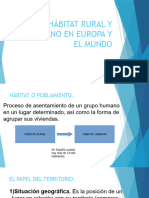 Habitat Rural y Urbano en Europa