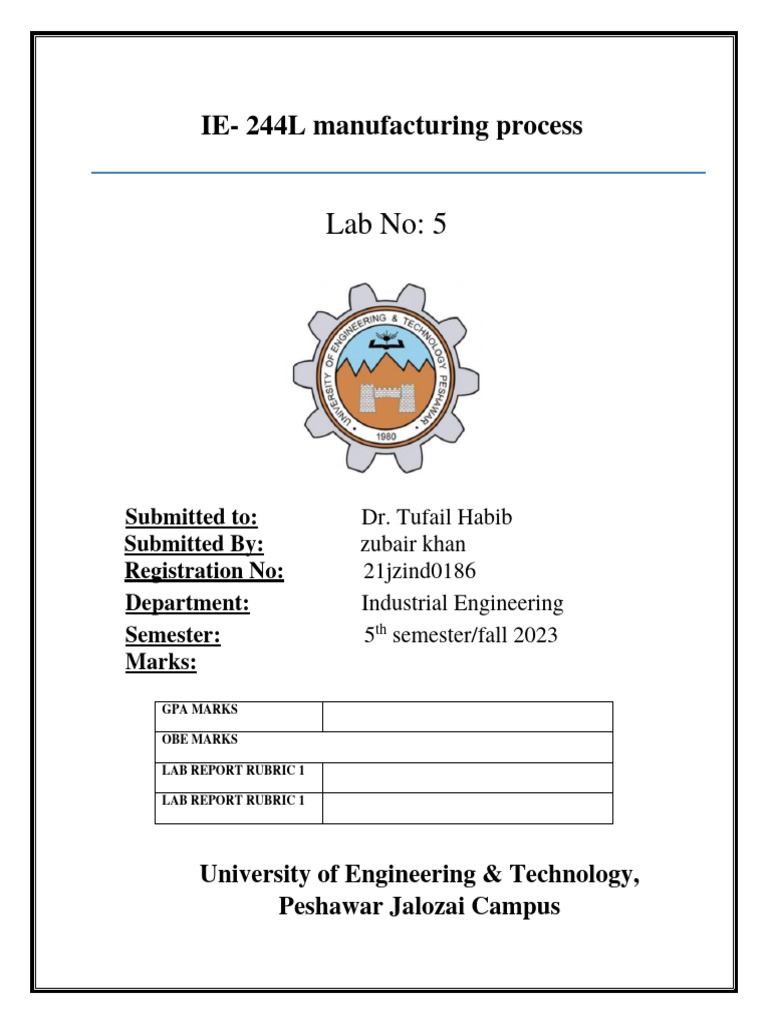 LAb No 5 | PDF