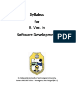 6 BVoc Syllabus Software Development Ok