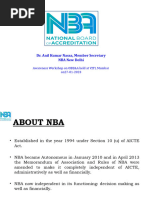 PPT Nba - DR - Anil Kumar, Nassa