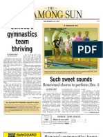 Seneca's Gymnastics Team Thriving: Such Sweet Sounds