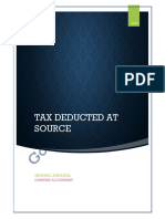 Tax Deduction at Source