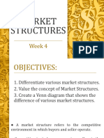 Week 2 Market Structures