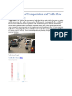 Traffic Engineering and Flow
