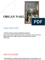 5 Ders Organ Nakli