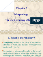 Chapter 3 Morphology
