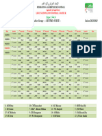 Calendrier Ouest 2023 2024 2