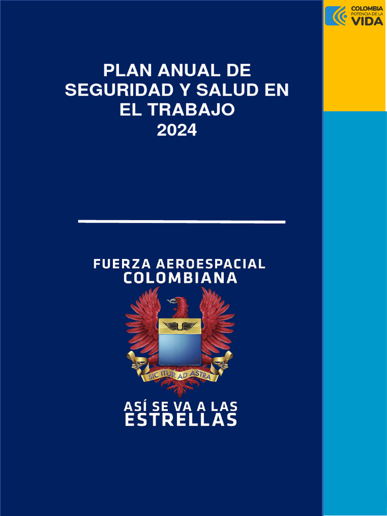 Plan Anual de Seguridad y Salud en El Trabajo 2024 | PDF | Business
