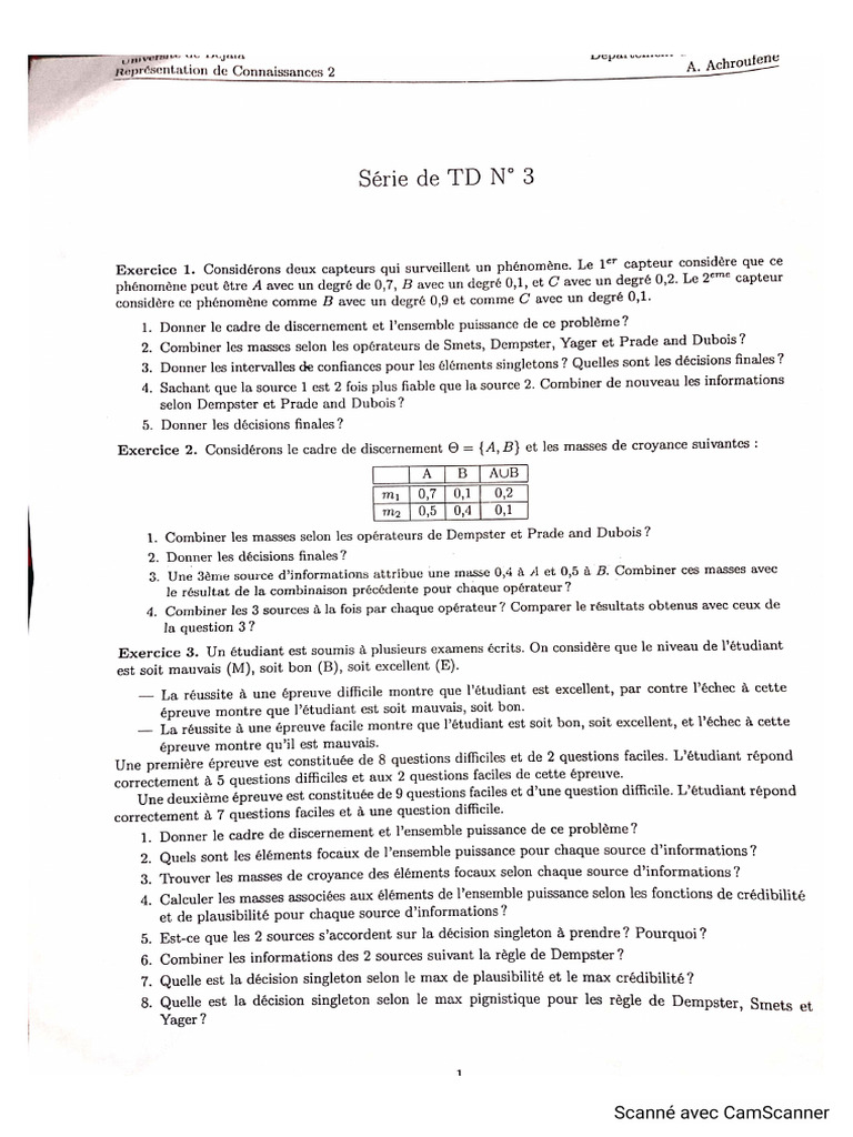 TD 3 | PDF