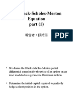 4.5 Black-Scholes-Merton Equation Part