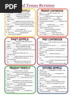 Mixed Tenses 