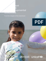 WHO - Global Report On Children With Developmental Disabilities