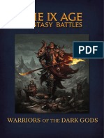9th Age - Warriors of The Dark Gods - Background Only