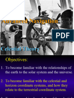 Advanced Navigation-Cellestial Theory