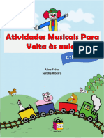 Livro de Atividades Ebook Atividades Musicais para Volta As Aulas PDF