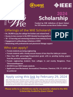 Scholarship Program For Women in Engineering Quest Global and IEEE Revised 30 Jan 2024