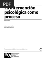 La Intervención Psicológica Como Proceso
