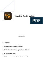 Hearing God's Voice by Shrishail M