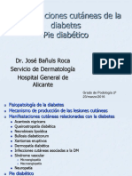 Tema 18. Manifestaciones Cutáneas de La Diabetes. Pie Diabetico