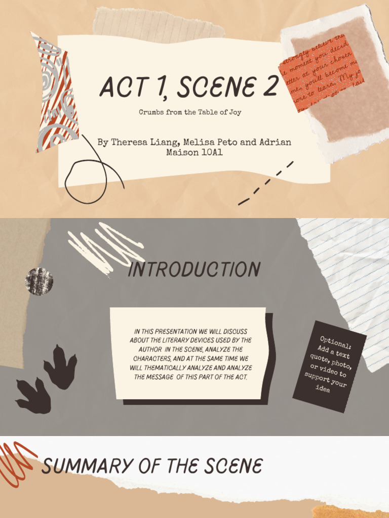 Crumbs from the table of joy act 1 scene 2 pdf curiosity