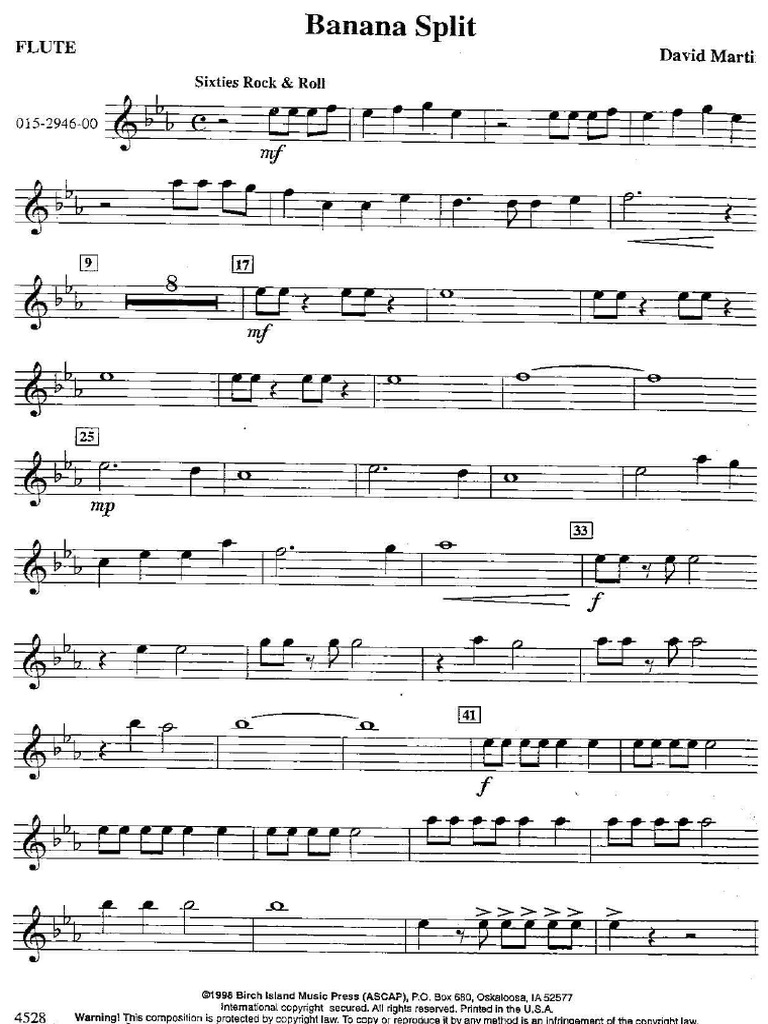 Banana split pdf