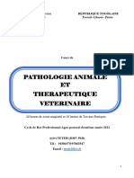 Pathologie Et Thérapeutique Vétérinaire TA2 INFA