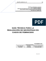 Guía Técnica para La Realización de Necropsias en Casos de Feminicidio