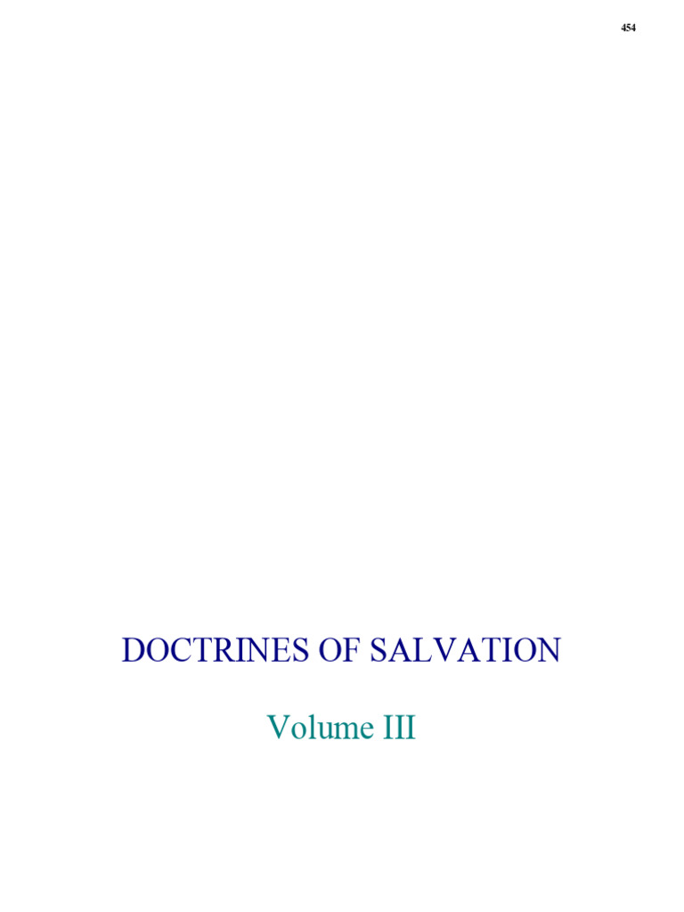 Doctrines of Salvation: Second Coming Insights | PDF | Jesus | Second ...