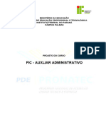 Auxiliar Administrativo