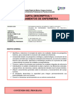 M1. Fundamentos de Enfermeria