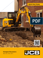 Quick Start Guide: Compact Excavators
