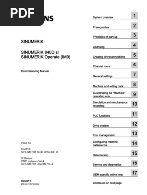 IHsl IM9 0911 en | PDF | Machining | Safety