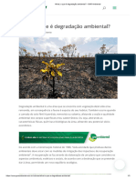 Afinal, o Que É Degradação Ambiental - GNR Ambiental