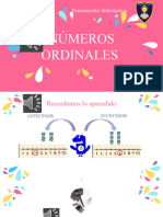 UNIDAD NUMERACIÓN #Ordinales