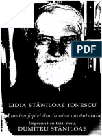 Lidia Staniloae - Viata PR Dumitru Staniloae