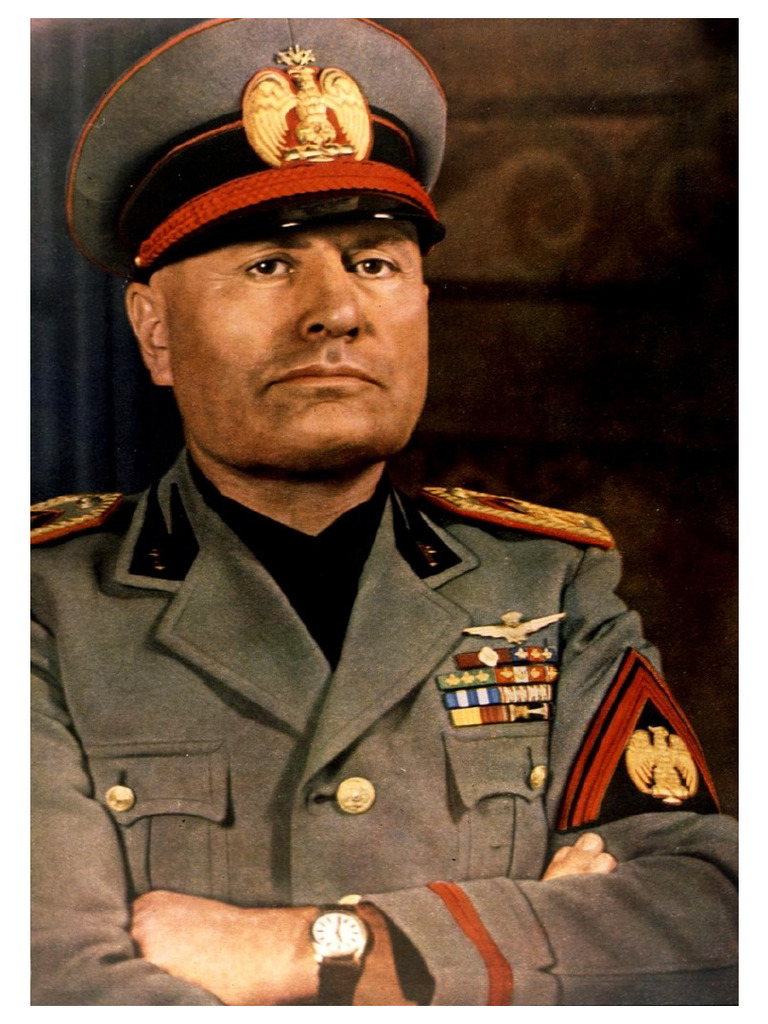 Benito Mussolini Colored | PDF
