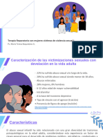 1 - Terapia Reparatoria Con Mujeres Víctimas de Violencia Sexual