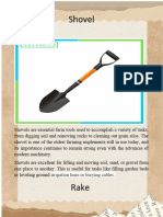 Shovels Are Essential Farm Tools Used To Accomplish A Variety of Tasks