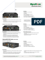 NetworkHD Full Range - SpecSheet - 231130 - EN