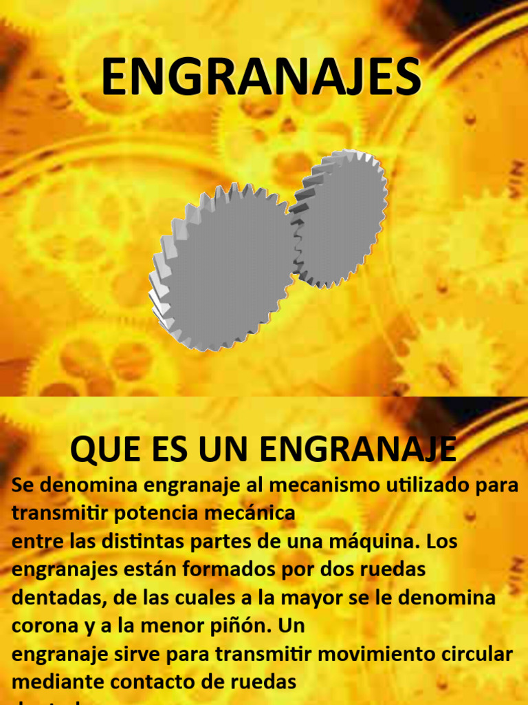tipos-de-engranajes-pdf-engranaje-bienes-manufacturados